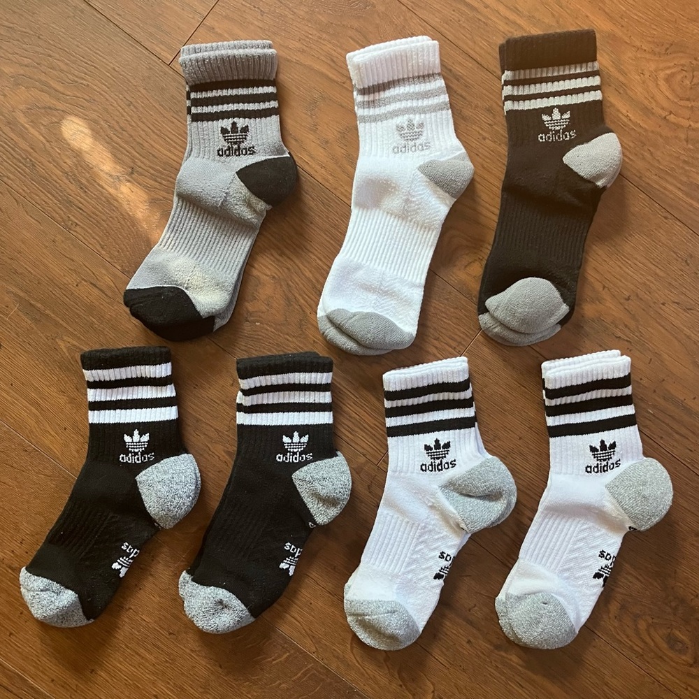 adidas Roller Quarter Socks - 7 pairs